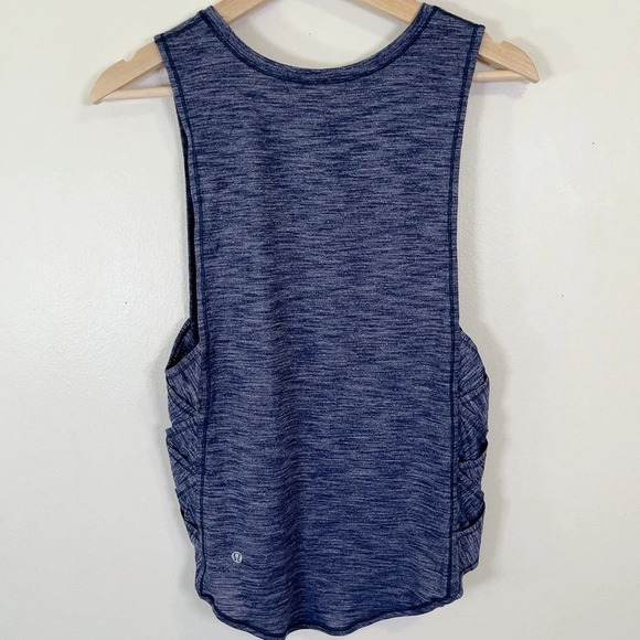Lululemon Var-City  Muscle Tank Heathered Hero Blue - Picture 12 of 12